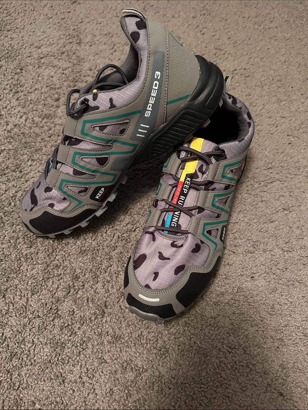 Men’s waterproof hiking shoes- lightweight, non slip grip for trekking - Picture 4 of 6